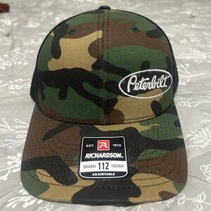 Camo Peterbilt Trucker Hat 🚛